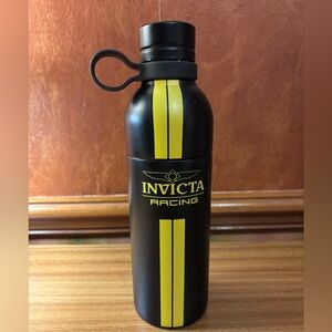 Invicta Racing Aluminum Bottle, Black (IG0332)